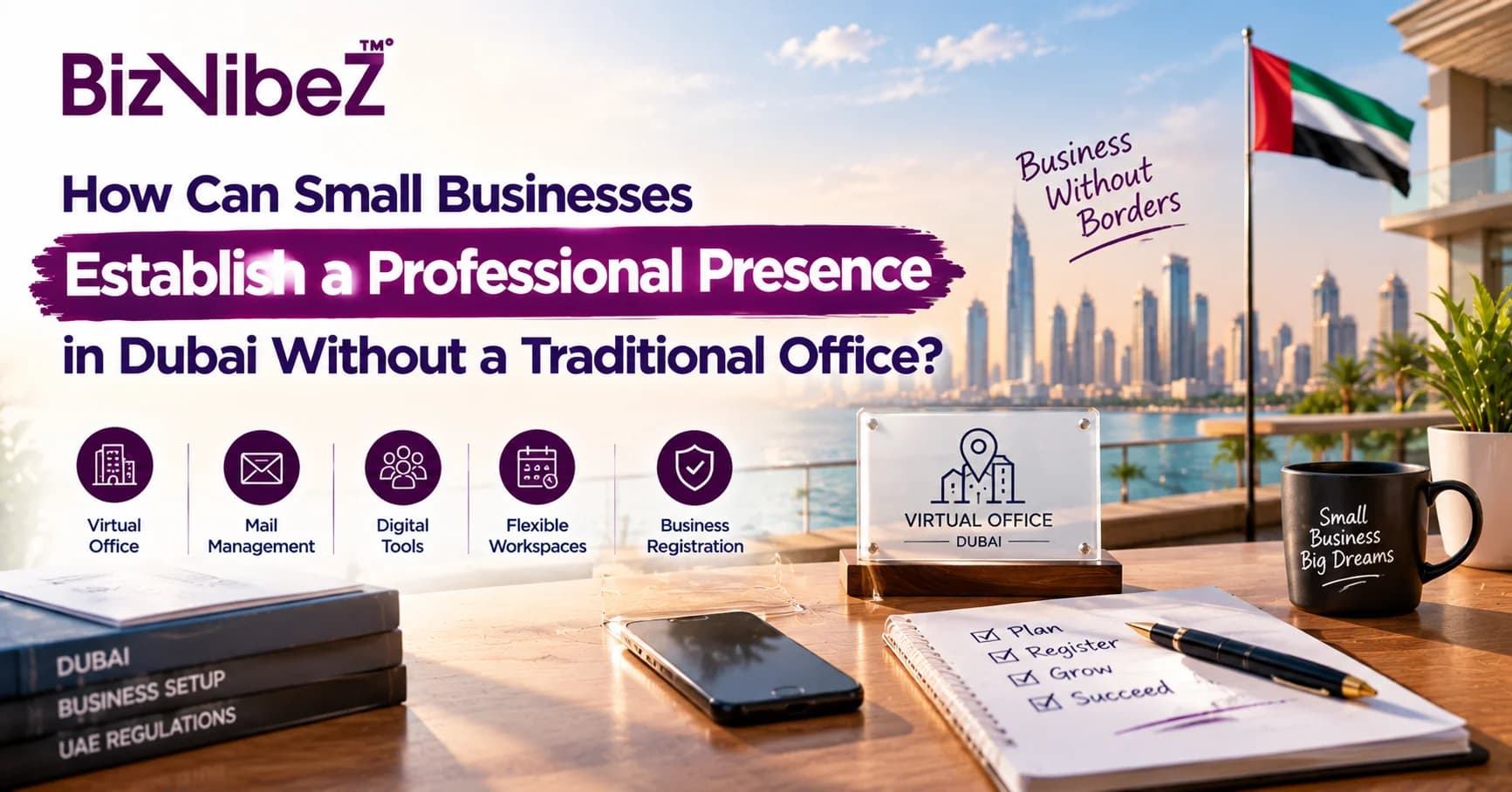 How Can Small Businesses Establish a Professional Presence in Dubai Without a Traditional Office?