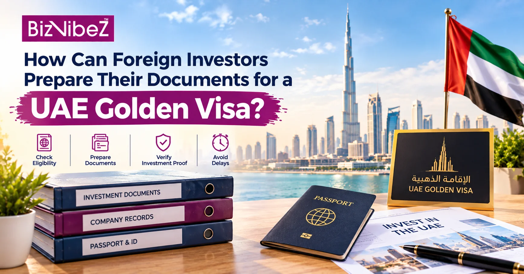 UAE Golden Visa documents