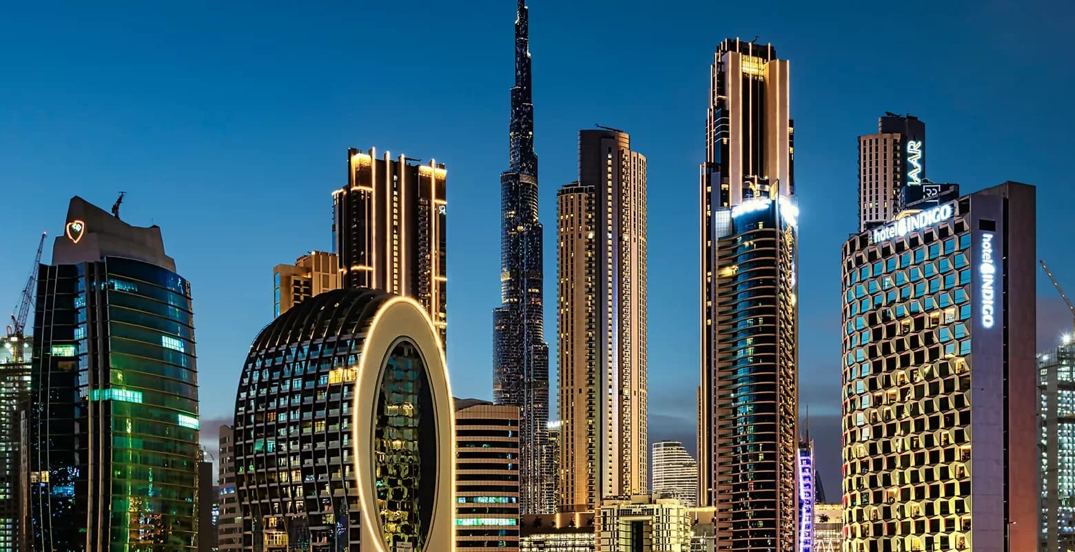 Dubai skyline for BizVibez Real Estate