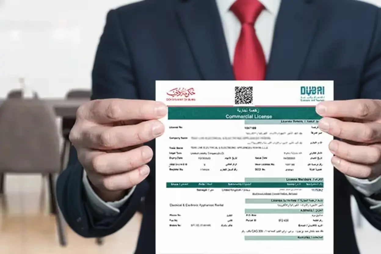trade license documents in Dubai office