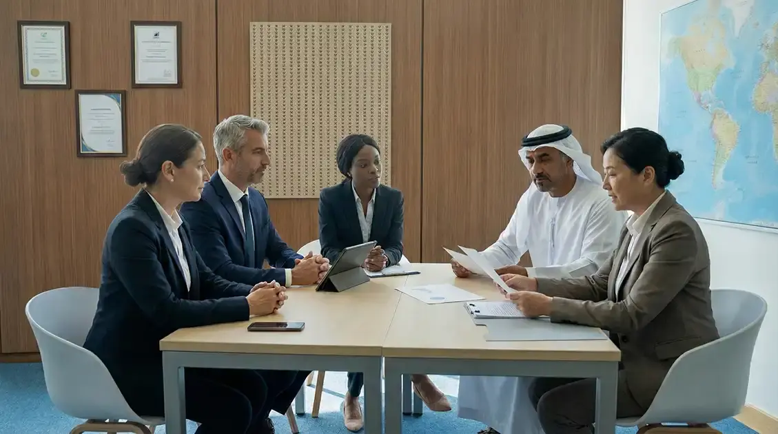 Foreign entrepreneurs consulting business advisors in Dubai