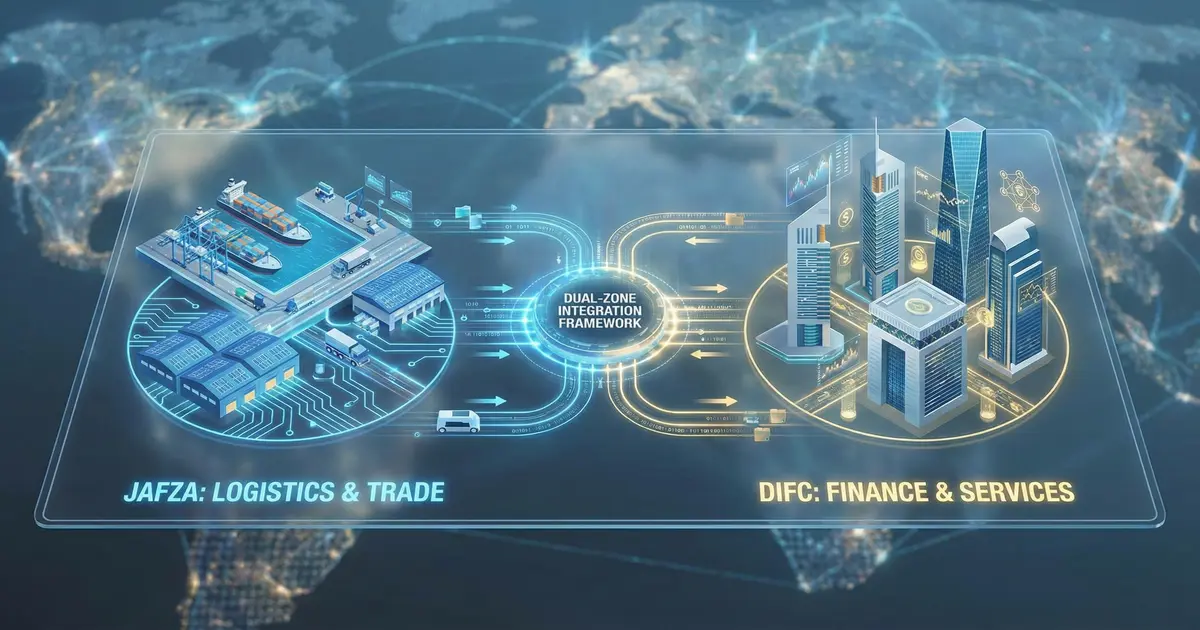 Jafza–DIFC Dual-Zone Framework