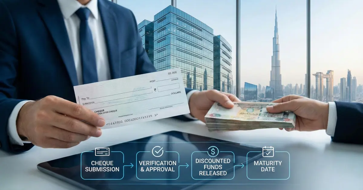 Cheque Discounting Work