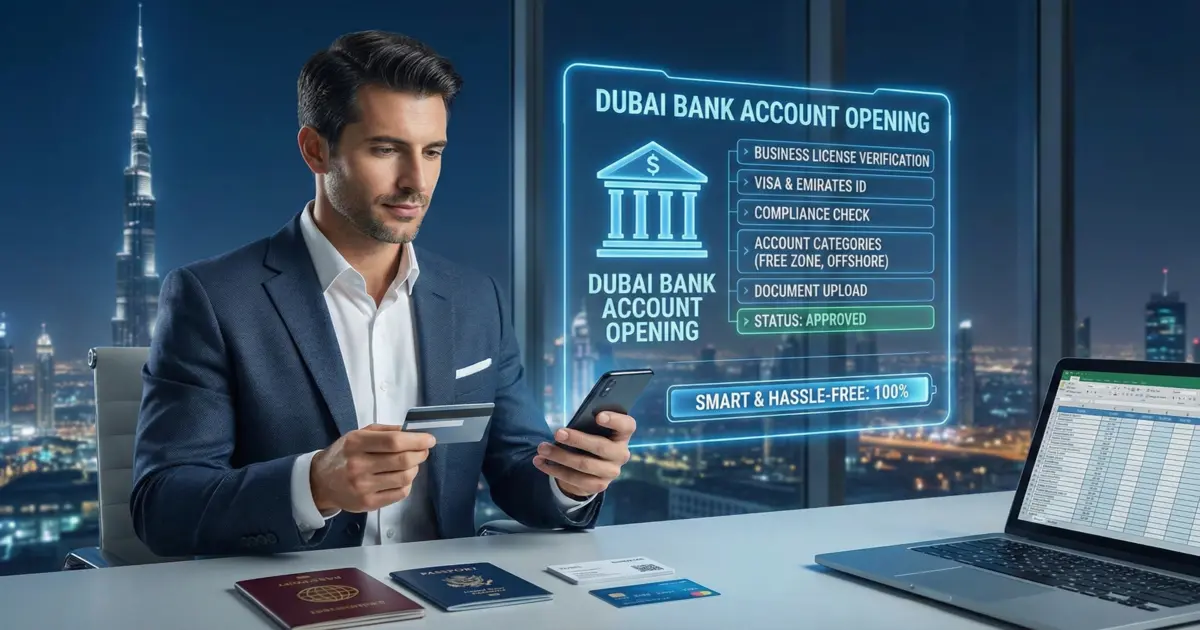 Open a Dubai Bank Account Smoothly