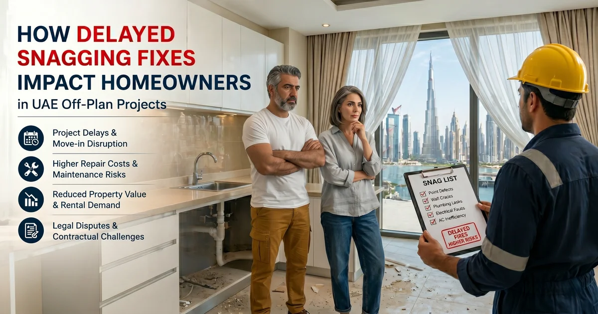Delayed Snagging Fixes Affect UAE