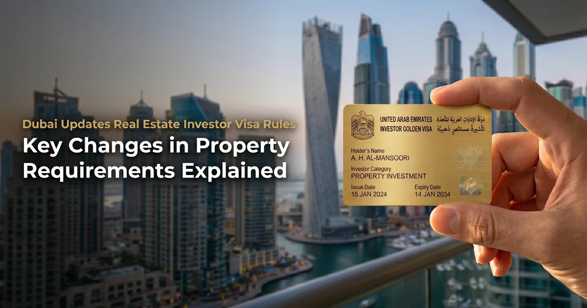 UAE Rules for Real Estate Investor