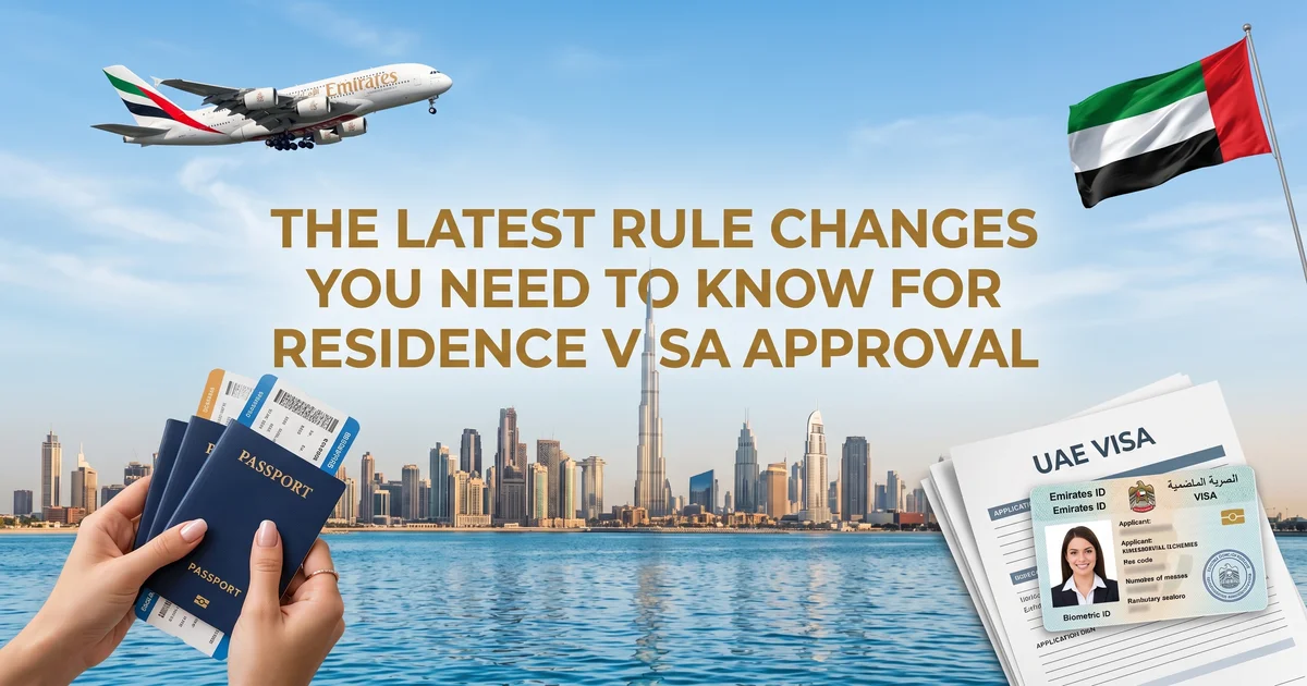 New Rule Changes for UAE Residence Visa