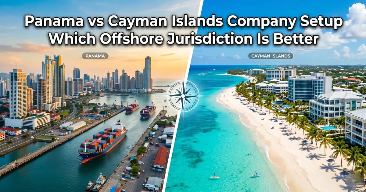 Panama or Cayman Islands