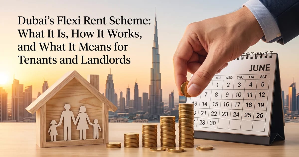Dubai Flexi Rent scheme