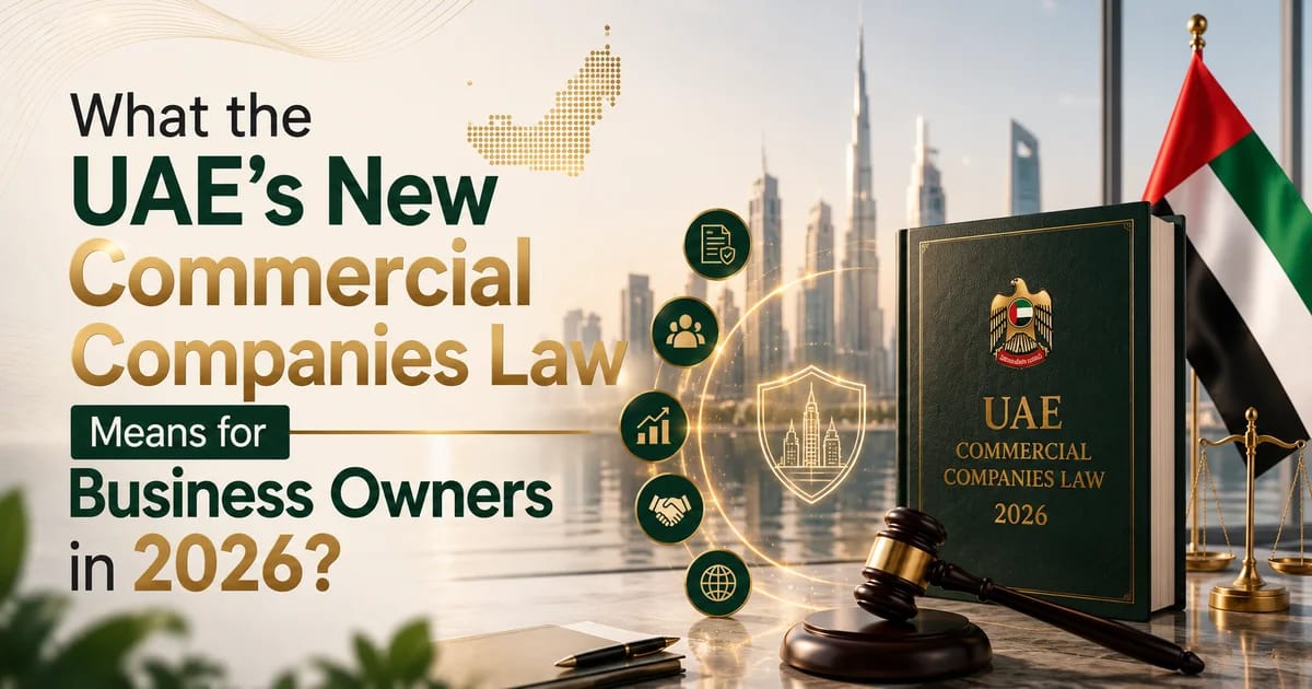 UAE Commercial Companies Law 2026 changes