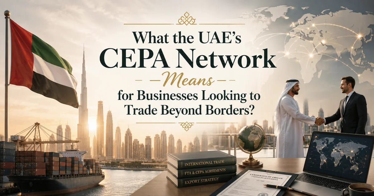 UAE CEPA benefits for businesses