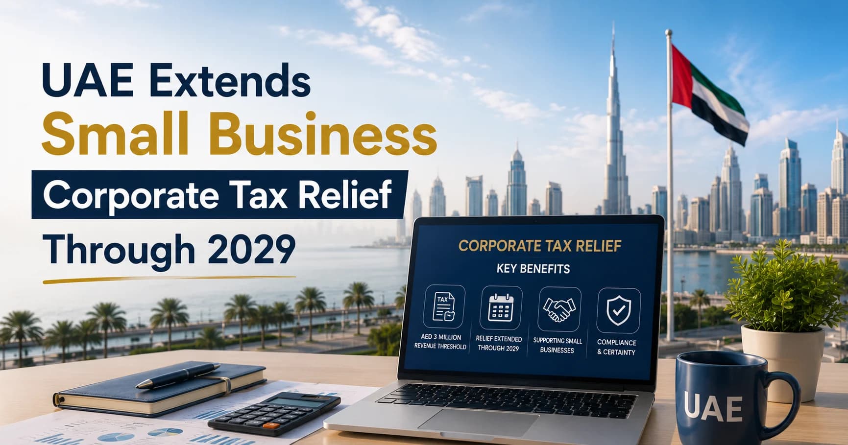 UAE Extends Small Business Corporate Tax Relief Through 2029