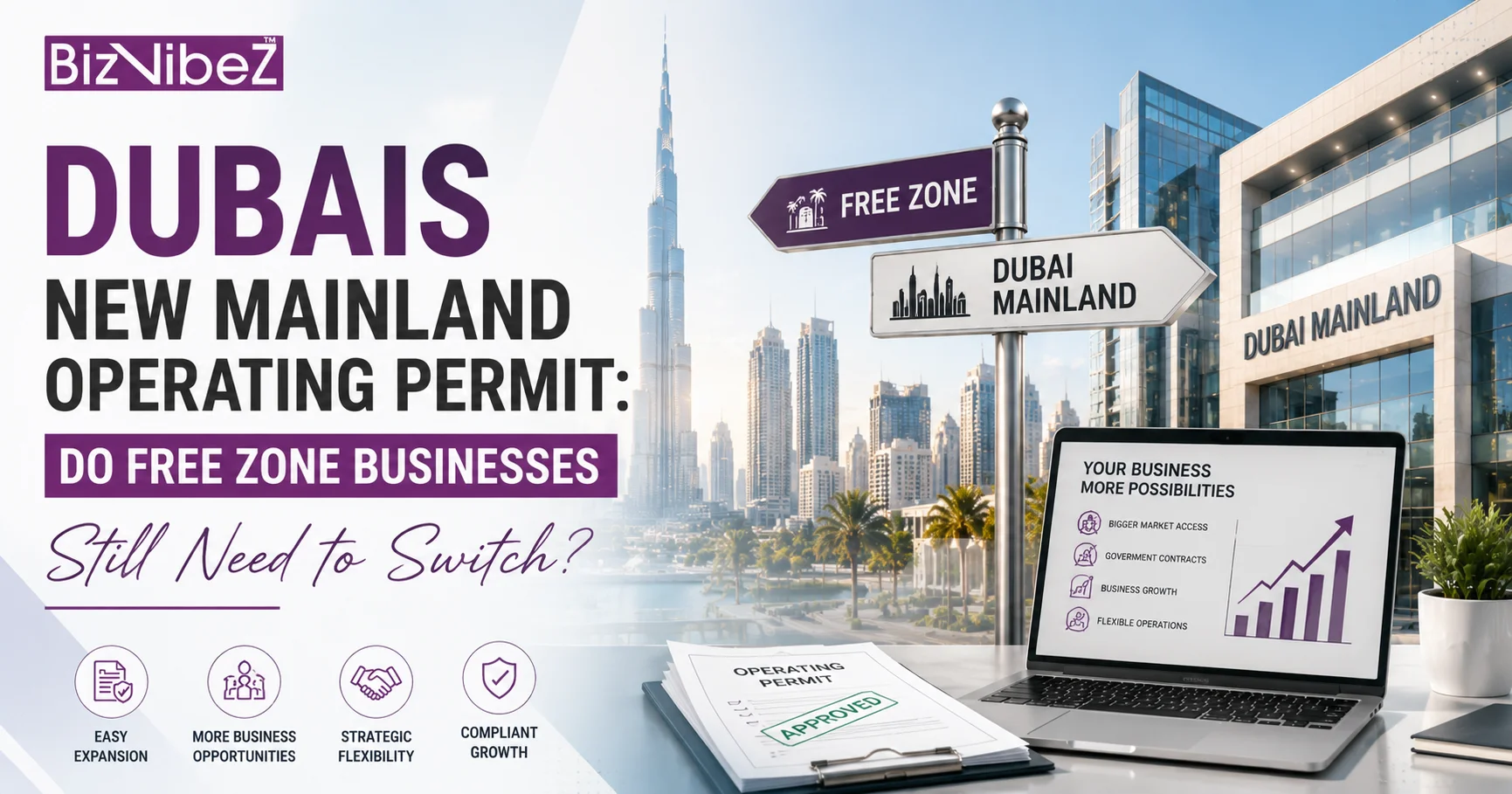 Dubai mainland operating permit