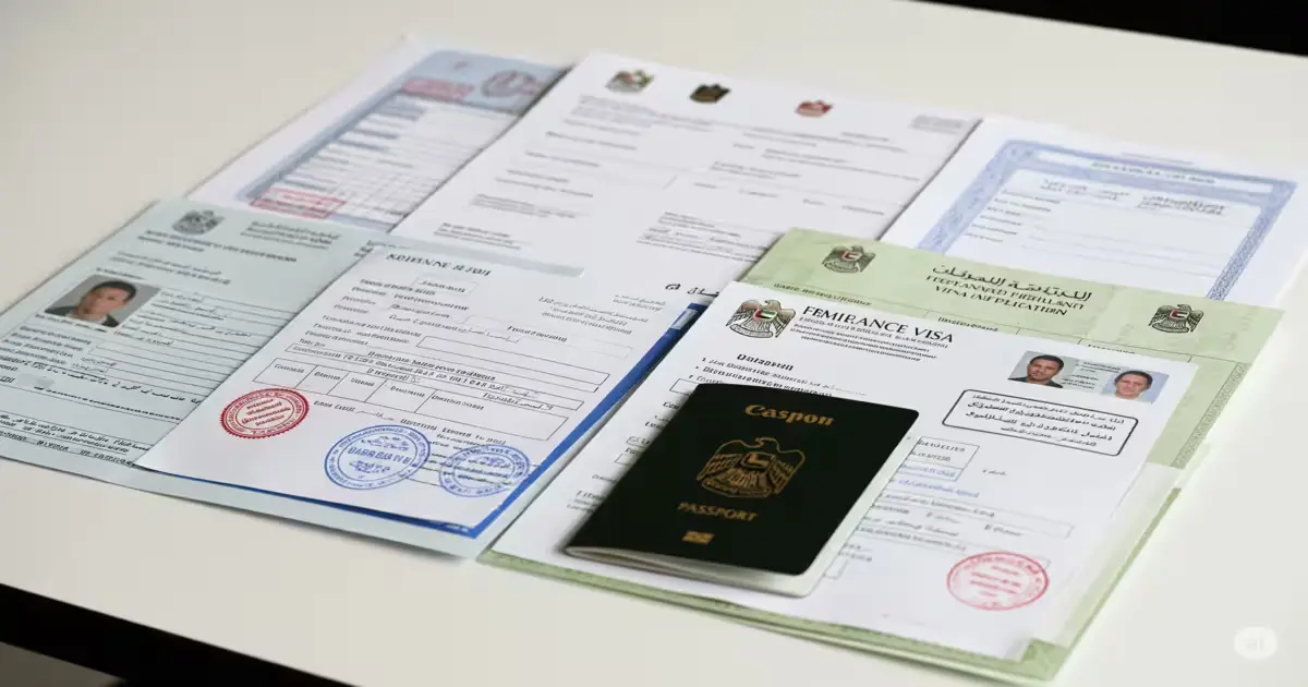 Freelancer completing biometric registration for UAE Emirates ID in 2026