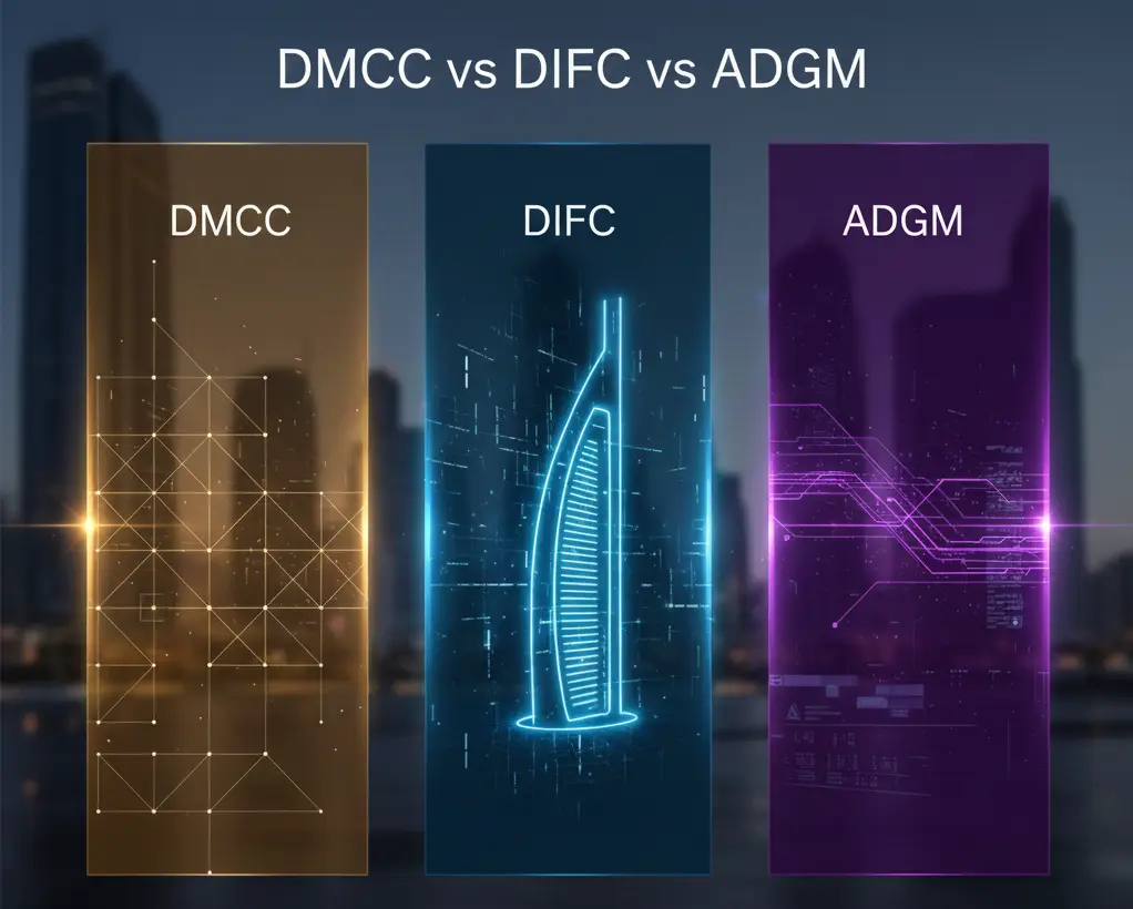 Comparison of DMCC, DIFC, and ADGM