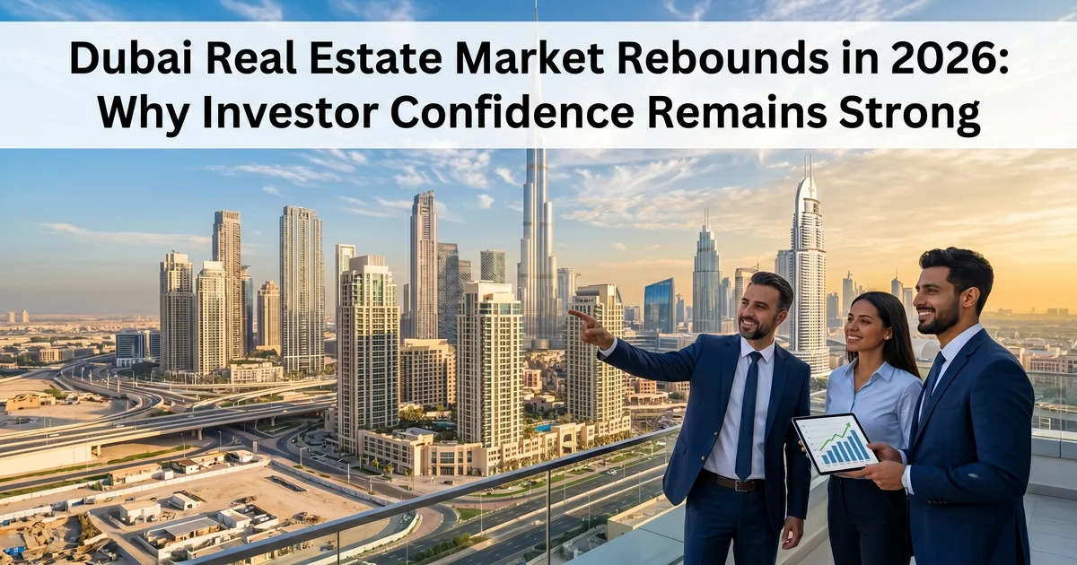 Dubai real estate market growth in 2026