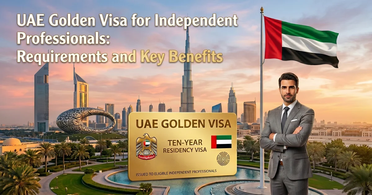 UAE Golden Visa for Independent