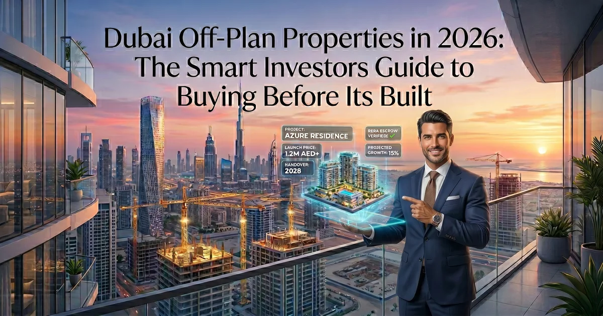Dubai Off-Plan Properties in 2026: The Smart Investors Guide to Buying Before Its Built